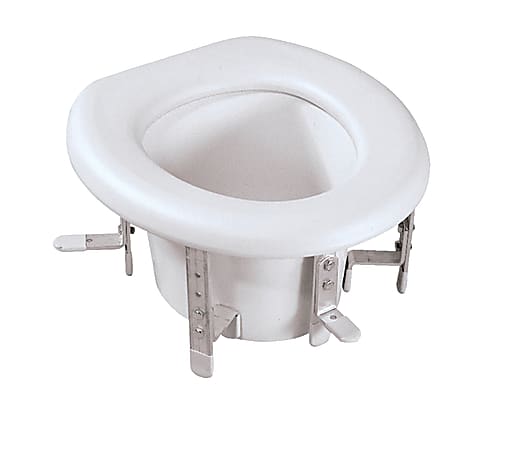 Medline Universal Raised Toilet Seat, White