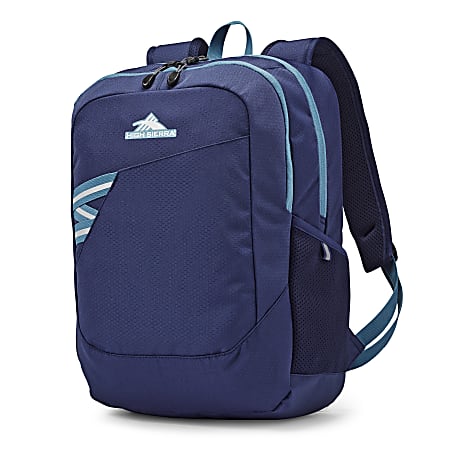 High Sierra Outburst Backpack With 15.6" Laptop Pocket, Blue