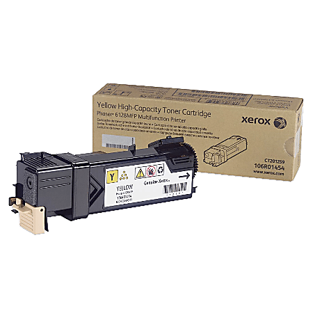 Xerox® 6128MFP Yellow Toner Cartridge, 106R01454
