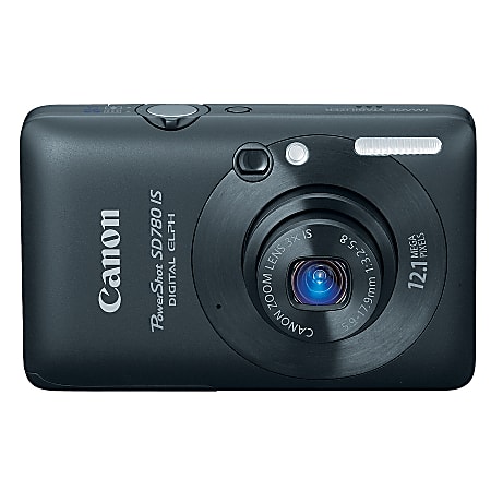 Canon PowerShot SD780 IS 12.1-Megapixel Digital Camera, Black