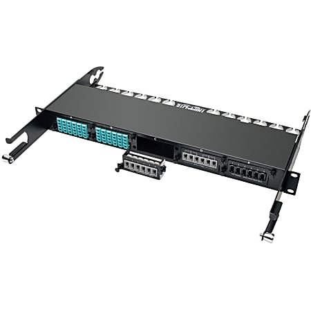 Tripp Lite 40Gb Pass Through Cassette (x6) 12-Fiber MTP/MPO Coupler - 6 x MTP/MPO, 6 x MTP/MPO - 12 Port(s) - 12 x RJ-11"