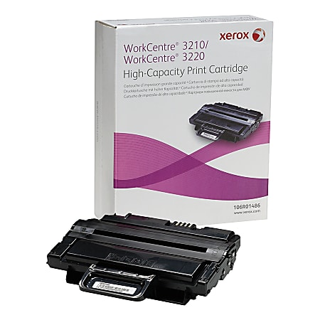 Xerox® 3210/3220 High-Yield Black Toner Cartridge, 106R01486