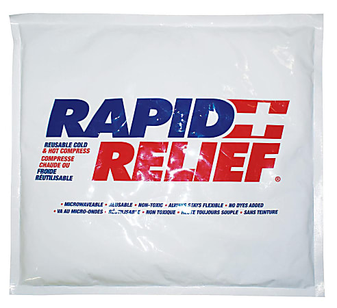 Medline Accu-Therm Hot And Cold Reusable Gel Packs, 10" x 12", Pack Of 24