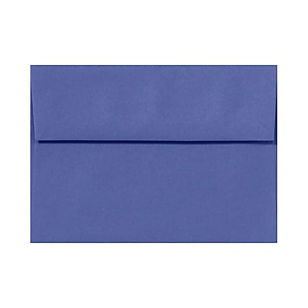 LUX Invitation Envelopes, A9, Peel & Press Closure, Boardwalk Blue, Pack Of 250