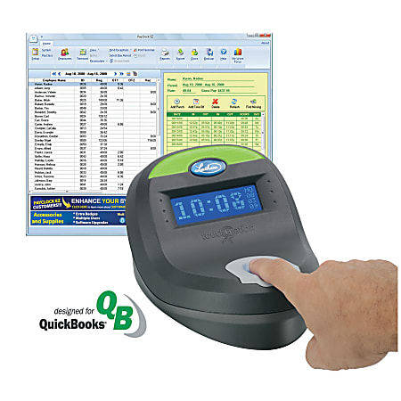 Lathem Time TS100 TouchStation™ Biometric Time System