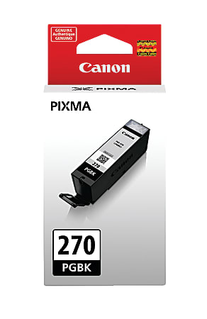 Canon® PGI-270 Black Ink Tank, 0373C001