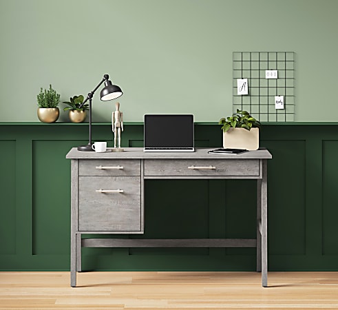 Driftwood deals gray desk