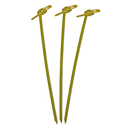 Royal Paper Products Bamboo Knot Picks, 7", Pack Of 100 Knot Picks