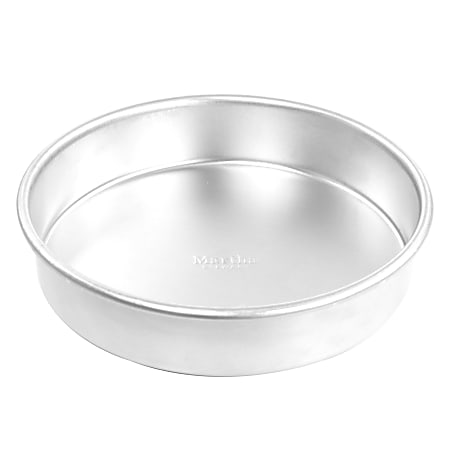 Martha Stewart Aluminum Round Pan, 9”, Silver