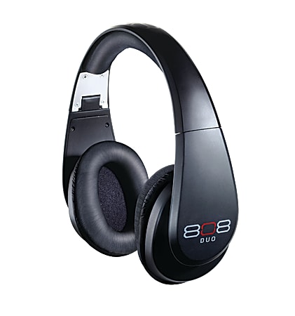808 Duo Bluetooth® Wireless Over-The-Ear Headphones, Black Matte