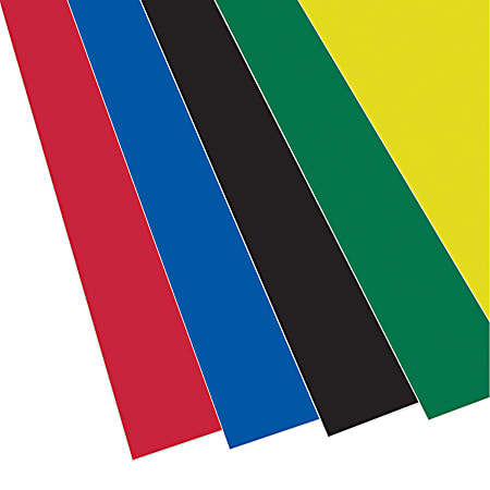 Flipside Foam Boards, 20"H x 30"W x 3/16"D, Assorted Colors, Pack Of 10