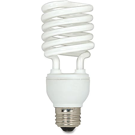 Satco® T2 Fluorescent Soft White Spiral Bulb, 19
