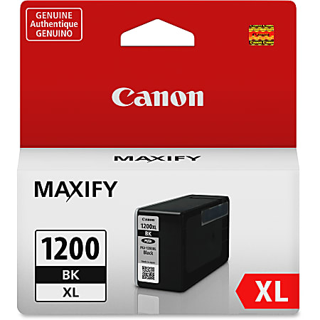 Canon PGI 1200XL Black High Yield Ink Tank 9183B001 - Office Depot