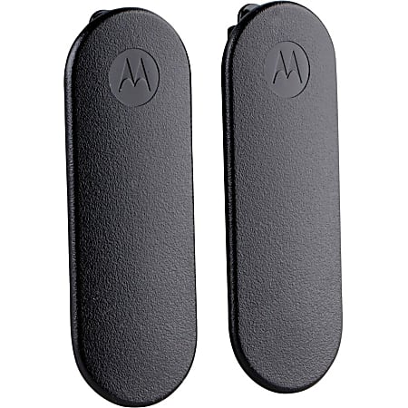 Motorola Belt Clip, Twin Pack - 1" Length x 0.3" Width - for Radio, Walkie-talkie, Pocket, Belt - 2Pack