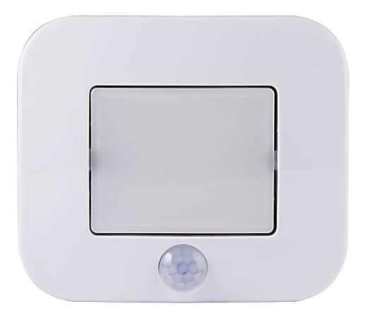 Energizer LED Motion Activated IndoorOutdoor Path Light White Office Depot