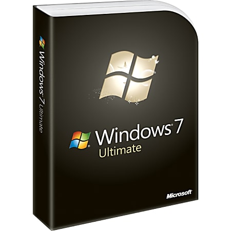 Microsoft Windows 7 Ultimate With Service Pack 1 64-bit - License and Media - 1 PC