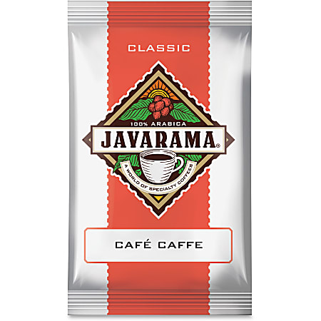 DS Services Javarama Cafe Caffe Coffee Packets, 2 Oz, Carton Of 24