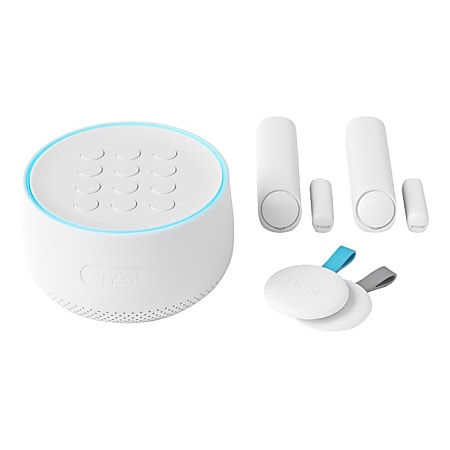 Google™ Nest Secure, Security Alarm System Starter Pack, White