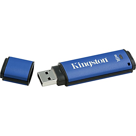 Kingston DataTraveler Vault Privacy USB 3.0 Flash Drive, 16GB
