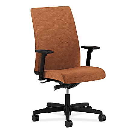 HON® Ignition™ Fabric Chair, 43"H x 27 1/2"W x 17-19"D, Attire Blaze