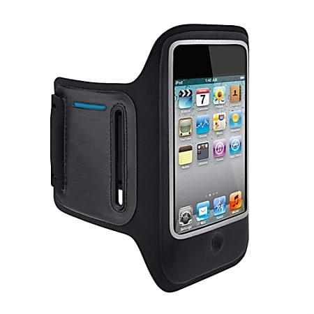 Belkin DualFit F8Z674TT Carrying Case (Armband) for iPod - Black
