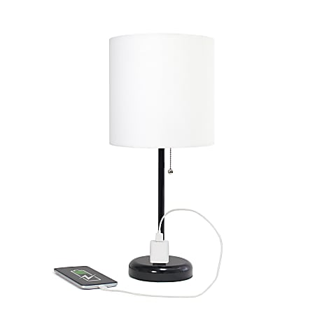 Lamp with outlet in base hotsell