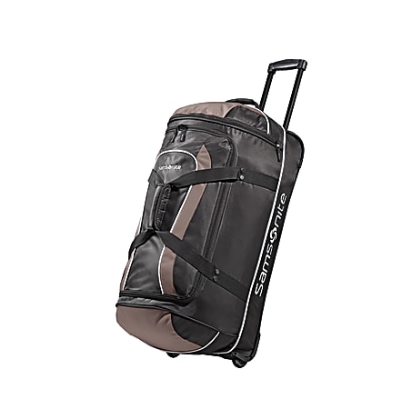 Samsonite® Andante 28" Wheeled Duffel Bag, Black/Grey