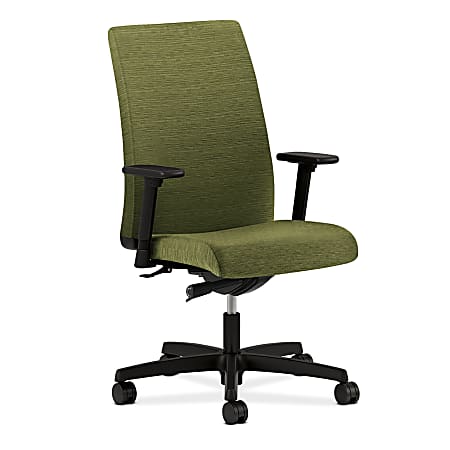 HON® Ignition™ Fabric Chair, 43"H x 27 1/2"W x 17-19"D, Attire Ivy