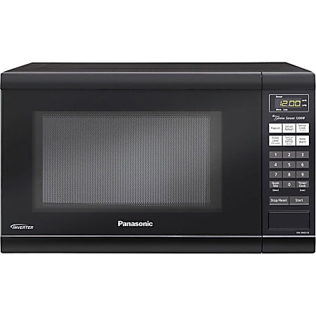 Panasonic® 1.2 Cu Ft Countertop Microwave, Black