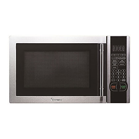 Magic Chef® 1.1-Cubic Foot Countertop Microwave, Stainless Steel