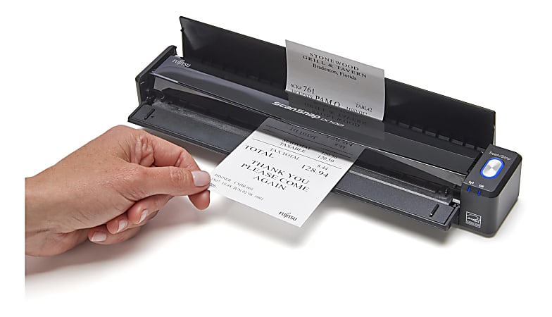 Fujitsu ScanSnap iX100 Wireless Color Sheetfed Scanner Fujitsu ScanSnap iX100 Wireless Color Sheetfed Scanner