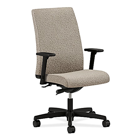 HON Ignition Fabric Chair Arrondi Taupe Office Depot