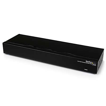 StarTech.com StarTech.com 16 Port High Resolution VGA Video Splitter - 400 MHz - VideoView Pro 16 Port High Resolution 400 MHz Video Splitter - Video splitter - 16 ports - 400 MHz - Video splitter - 16 x VGA - desktop - for P/N: ST1214TGB - ST1214T