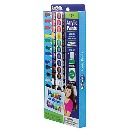 Talens Art Creation Acrylic Paint 12 mL Assorted Colors Set Of 24 Tubes -  Office Depot
