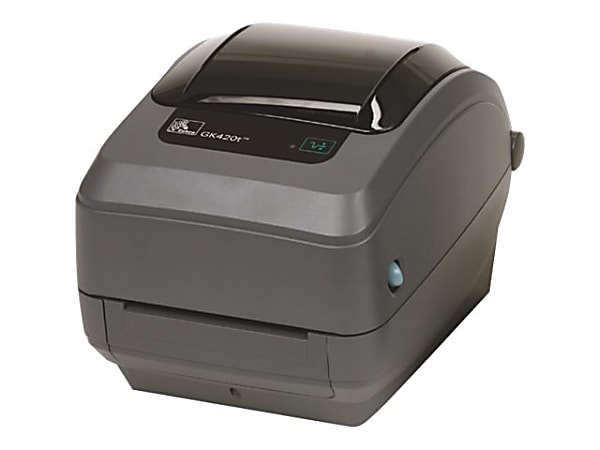 Zebra® GK420T Monochrome (Black And White) Thermal Transfer Printer