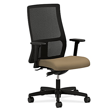 HON® Ignition™ Mesh Chair, 43"H x 27 1/2"W x 17-19"D, Tectonic Taupe