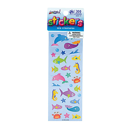 ArtSkills® Sea Creatures Stickers, Multicolor, Pack Of 300