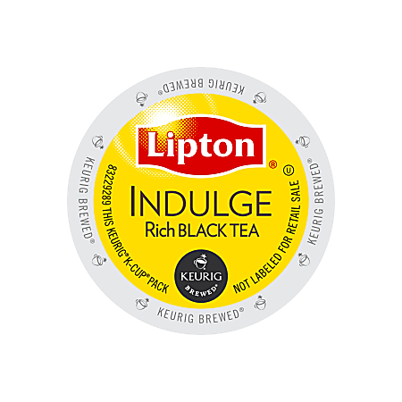 Lipton black tea k cups sales