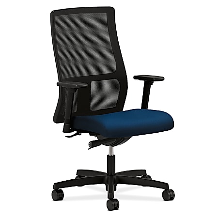 HON® Ignition™ Mesh Chair, 43"H x 27 1/2"W x 17-19"D, Tectonic Mariner