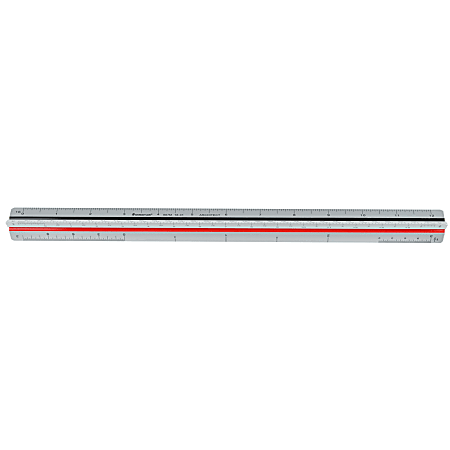 Diamond Tool: SCALE RULER 12 Triangle Scale 3 Sided Architectural