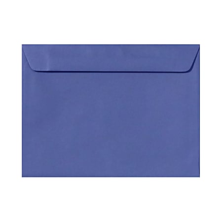 LUX Booklet 9" x 12" Envelopes, Gummed Seal, Boardwalk Blue, Pack Of 500