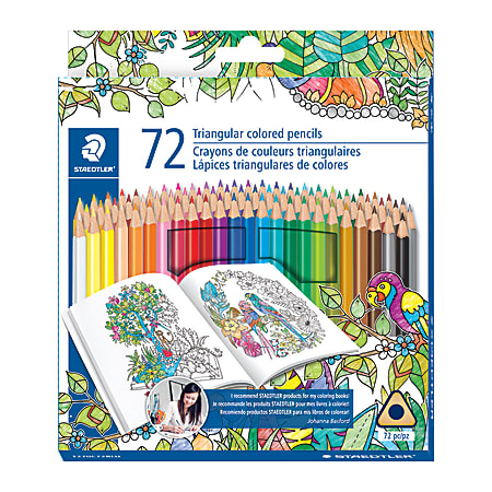 Staedtler Color Pencils Assorted Colors Pack Of 72 - Office Depot