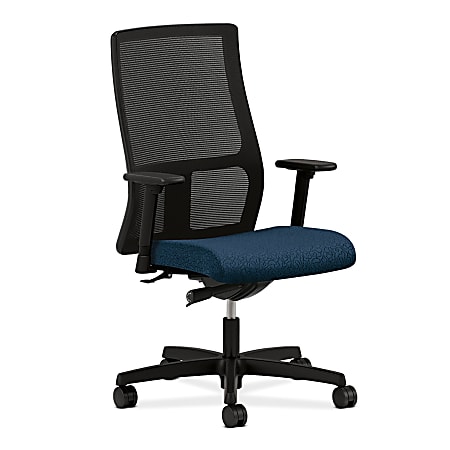 HON® Ignition™ Mesh Chair, 43"H x 27 1/2"W x 17-19"D, Arrondi Lagoon