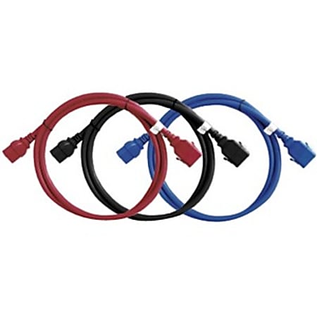 Raritan SecureLock Standard Power Cord - For PDU - Blue