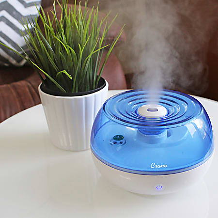 Crane Personal Ultrasonic Cool Mist Humidifier 0.2 Gallons 6 34 x