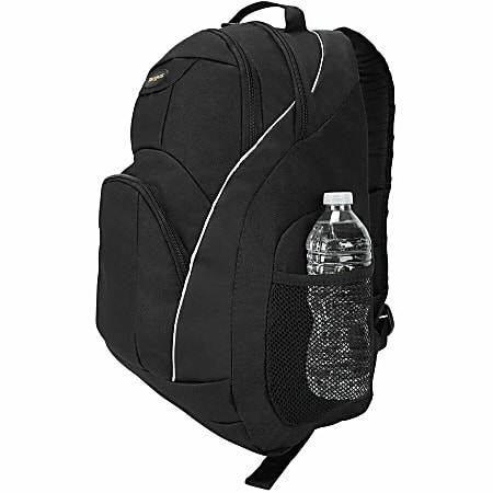 Targus Motor TSB194US Carrying Case Backpack for 16 Notebook Black Yellow Water Resistant Exterior Polyester 600D Cordura Body Shoulder