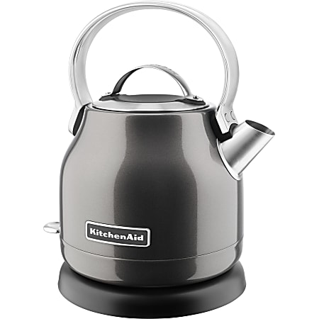 KitchenAid 1.25L Electric Kettle - 1500 W - 1.32 quart - Onyx Black