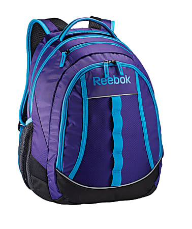 Reebok Thunder Chief Backpack For 15.6" Laptop, Purple
