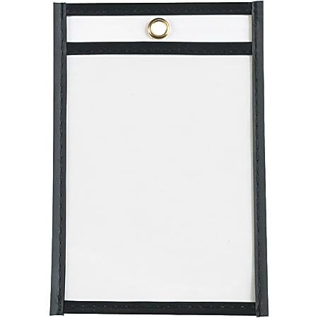 Office Depot® Brand Job Ticket Holders, 4" x 6", Black, Pack Of 25