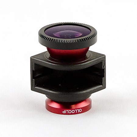Olloclip 3-In-1 Lens For iPhone® 4/4S, Red